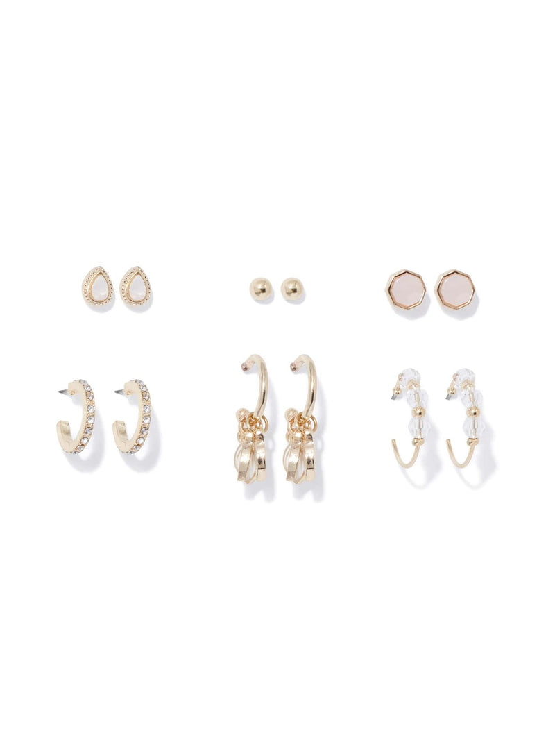 Uma Pretty Multi Earrings Pack Forever New