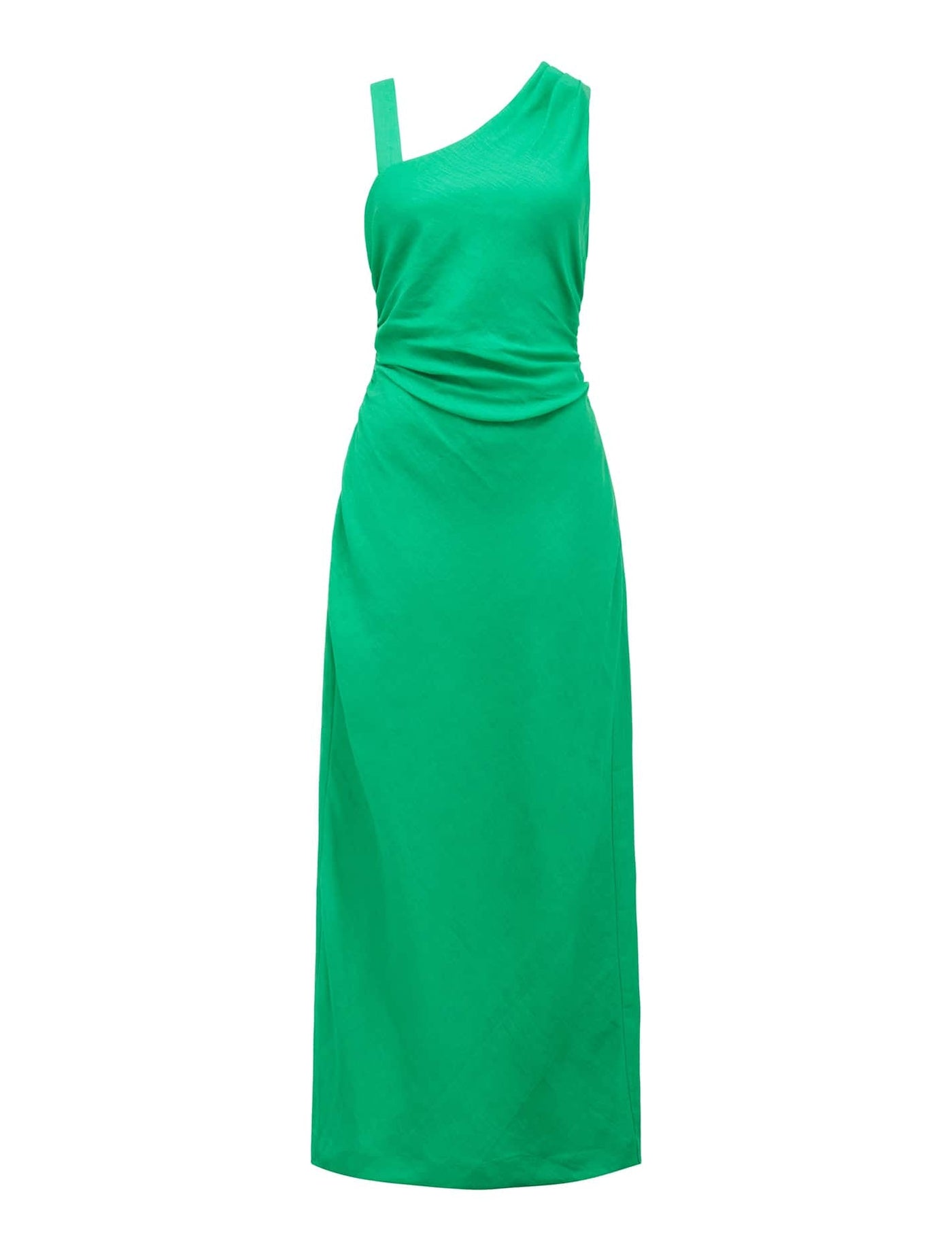 Jacquard Green Dress