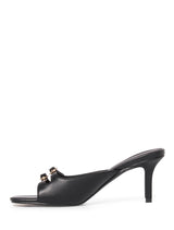 Helena Buckle Mule Heel Forever New