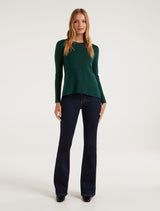 Amelia Hanky Hem Knit Jumper Forever New