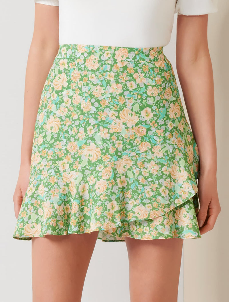 Giselle Mini Ruffle Skirt - Forever New
