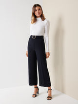 Nadine Belted Culotte Pants - Forever New