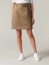 Ruth Belted Mini Skirt - Forever New