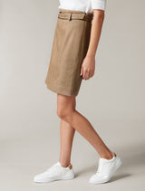 Ruth Belted Mini Skirt - Forever New
