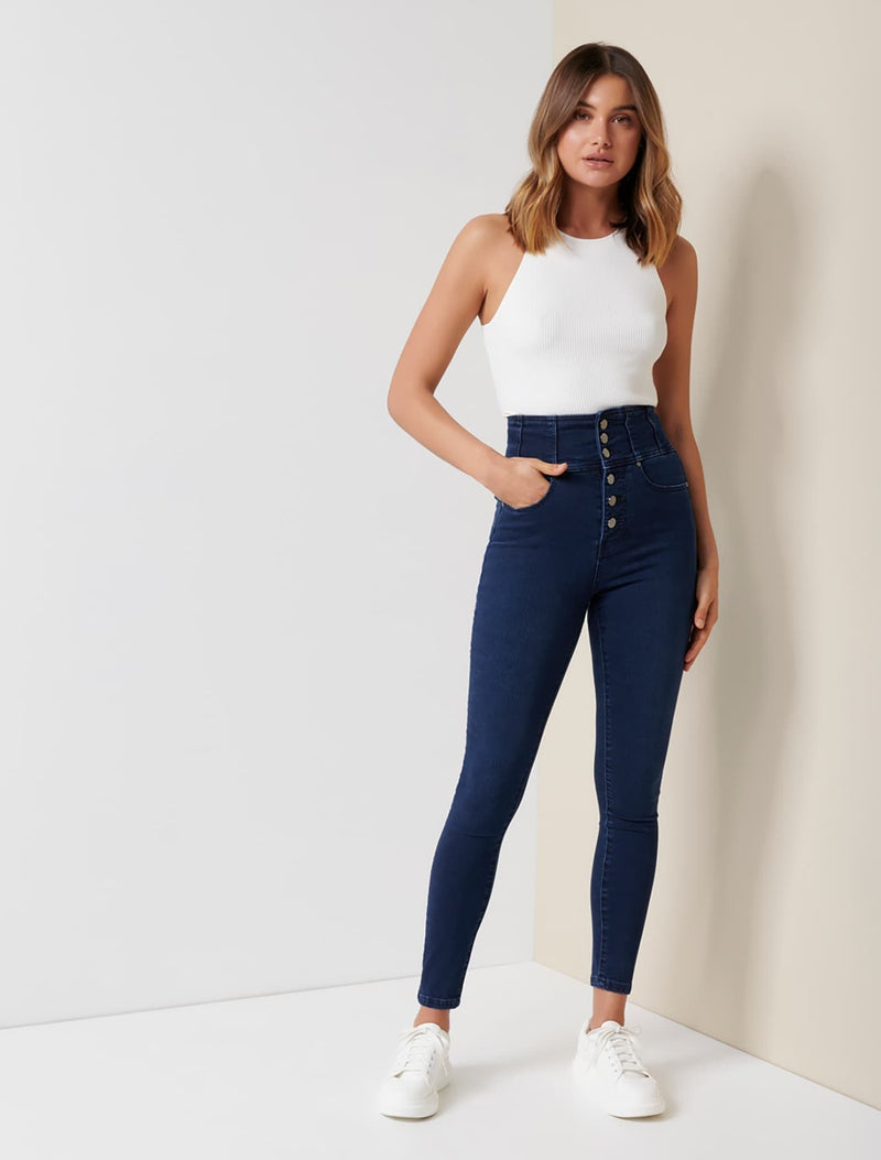 Sophie High Rise Sculpting Jean - Forever New