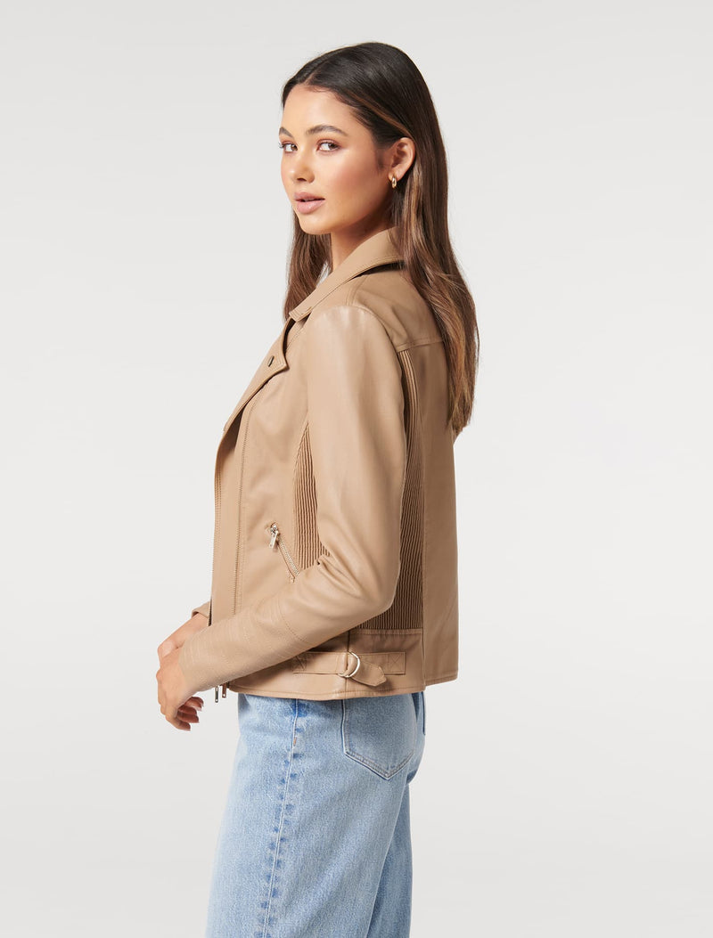 Bobbie Fitted Biker - Forever New