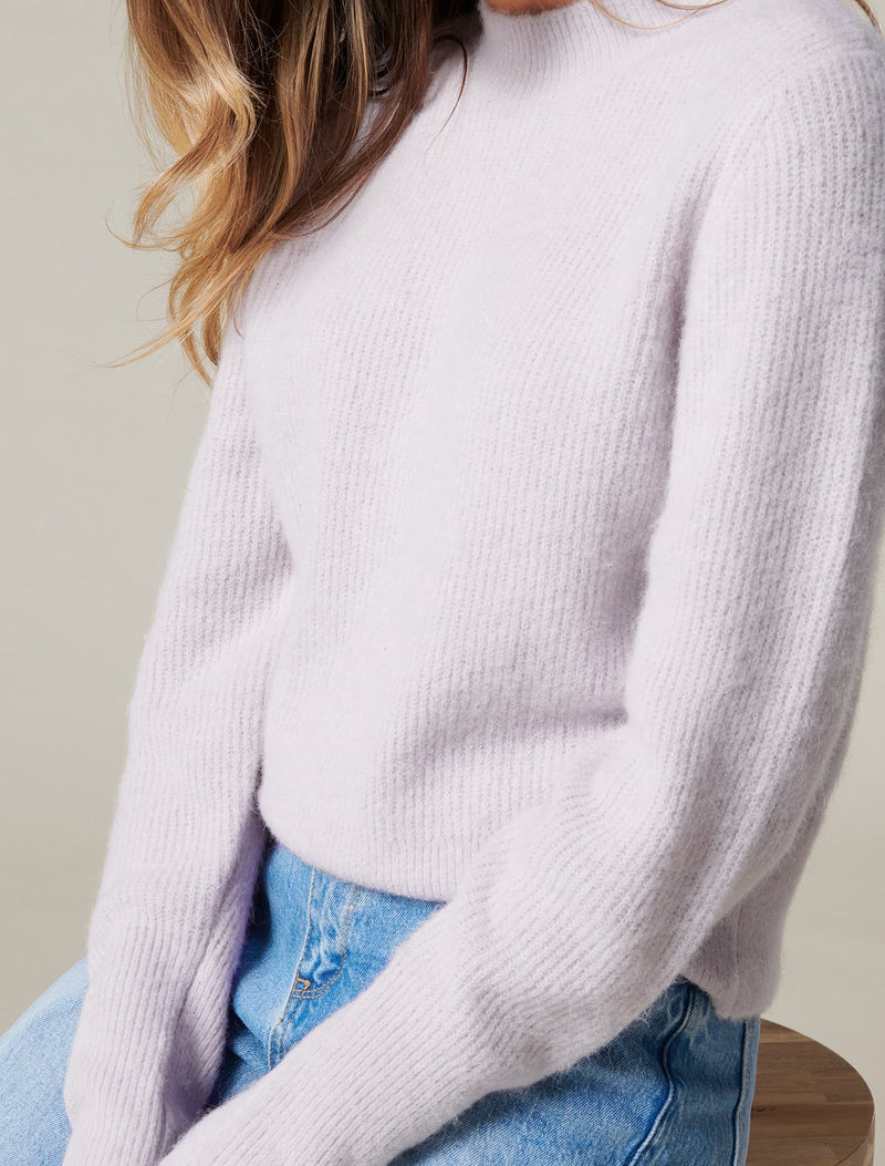Luisa Blouson Sleeve Knit Jumper - Forever New