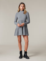Sloane Petite Long Sleeve Smock Dress - Forever New