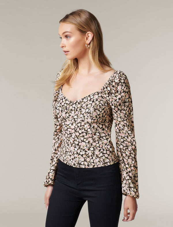 Corinne Bust Detail Blouse - Forever New