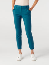 Grace 7/8th Slim Pants - Moroccan Blue - Forever New