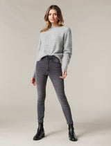 Olivia High Rise Sculpting Crop Jean - Forever New