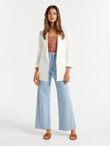 Lila Linen Blazer - Forever New