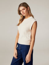Paige Relaxed Knit Tank - Forever New