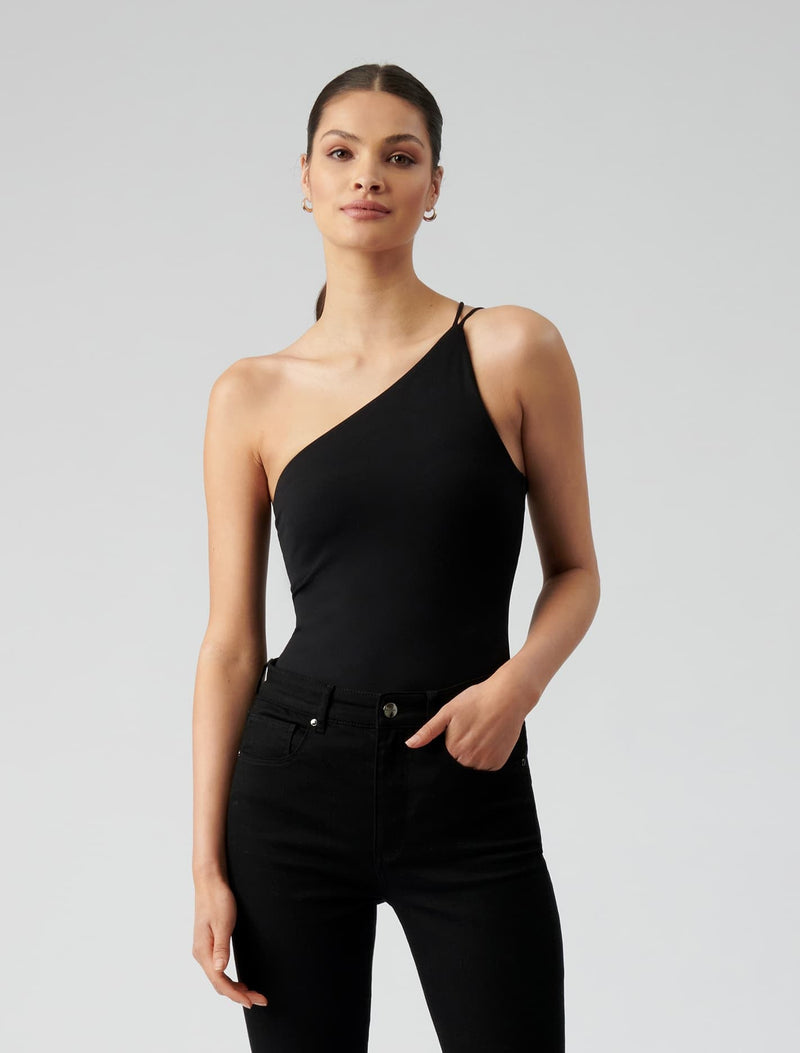 Nina Strappy One Shoulder Top - Forever New