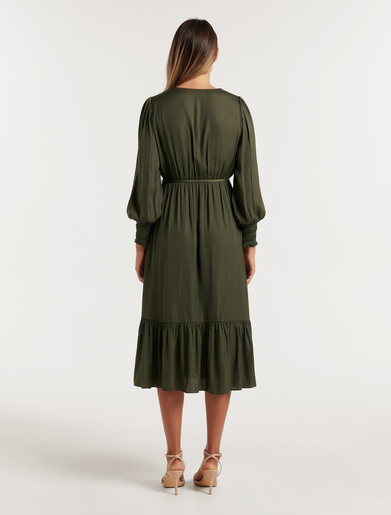 Alison Petite Tiered Midi Dress - Forever New