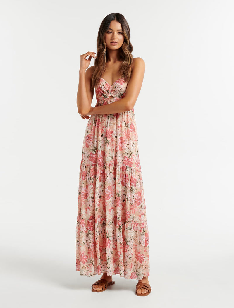 Elaine Cut Out Maxi Dress - Forever New