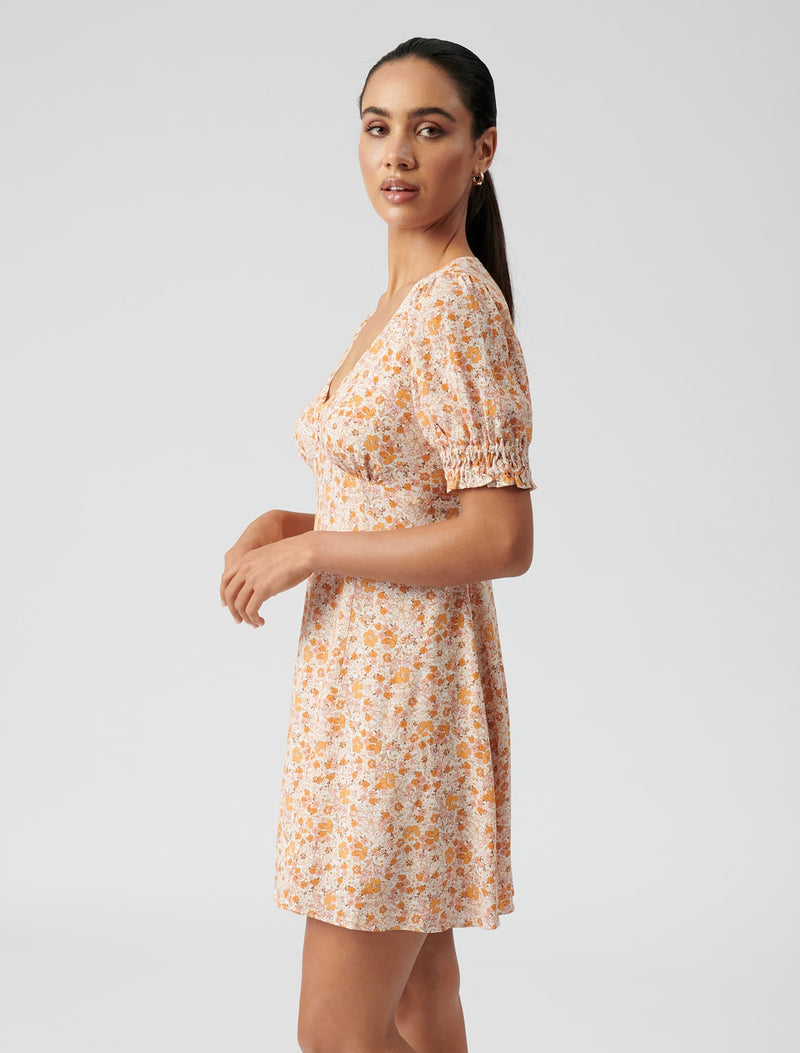 Emily Petite Skater Mini Dress - Forever New