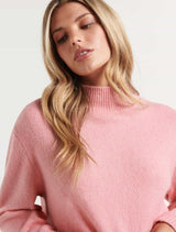 Elena Stand Neck Essential Knit Jumper - Forever New
