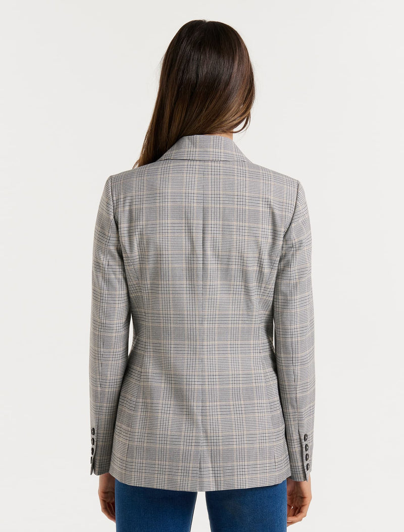 Melinda Check Blazer - Forever New