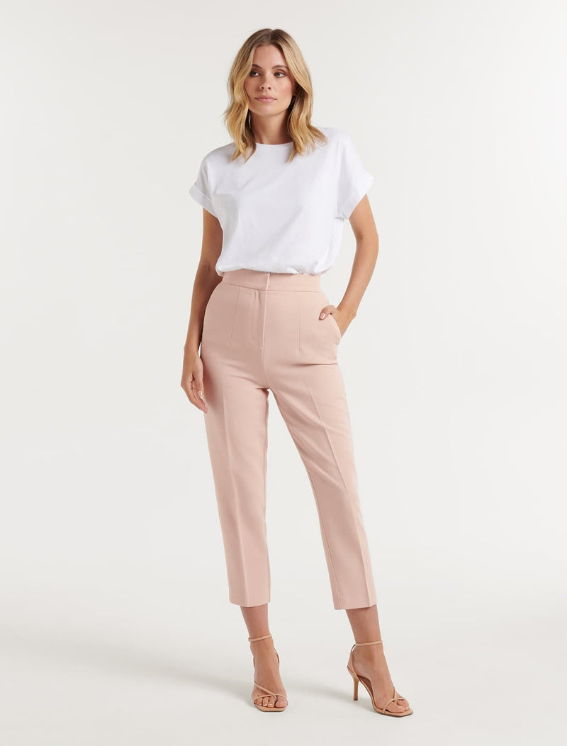 Blush store cigarette trousers