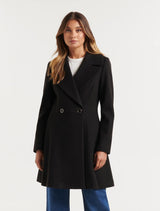 Esther Fit And Flare Coat - Forever New