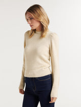 Amalia Sequin Knit Jumper - Forever New