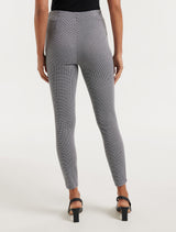 Erin Check Pull On Legging - Forever New