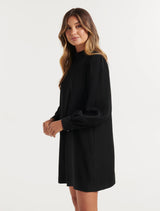 Jenna High Neck Shift Dress - Forever New