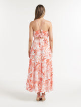 Rue Braided Strap Halter Maxi Dress Forever New