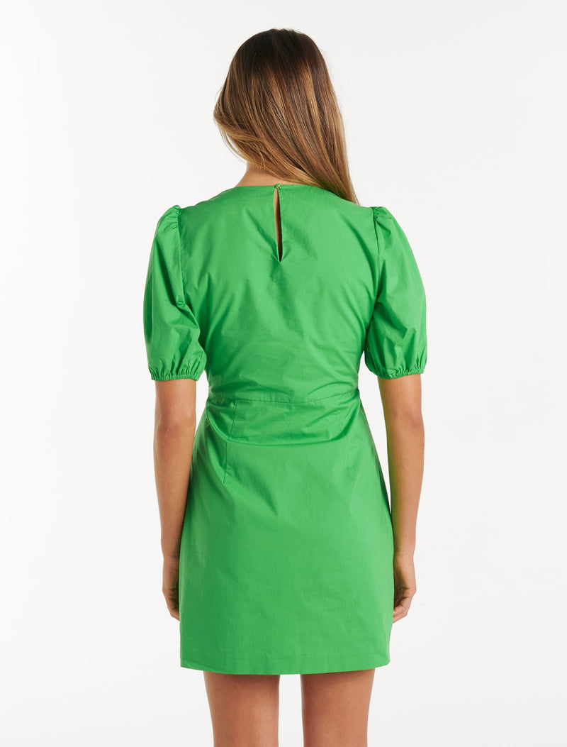 Stella Knot Front Mini Dress - Forever New