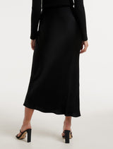 Portia Bias Midi Skirt Forever New