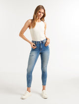 Nala Mid-Rise Skinny Jeans Forever New