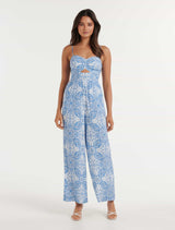 Kyle Ruched Front Jumpsuit Forever New