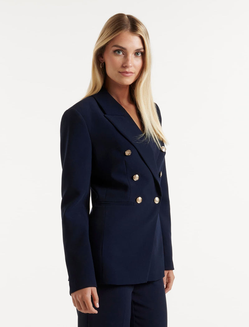 Chloe Military Blazer Forever New