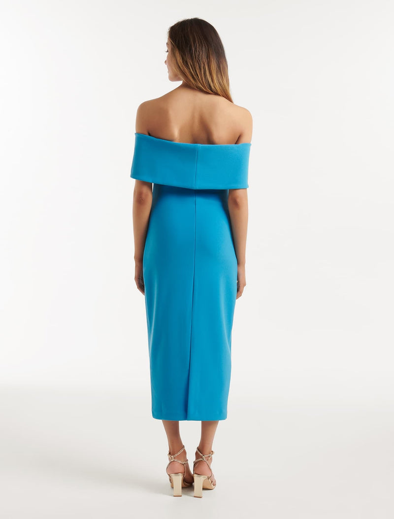 Rochelle Petite Bardot Bodycon Dress Forever New