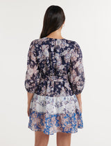 Lulu Tiered Mini Dress Forever New
