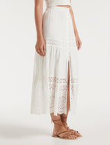 Ada Embroidered Skirt Forever New