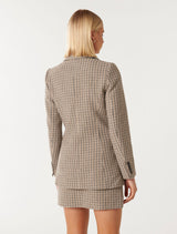 Kerry Single Breasted Wool Blazer Forever New
