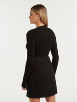 Jasmine Square Neck Knit Top Forever New