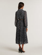Antonella Petite Pleated Midi Dress Forever New