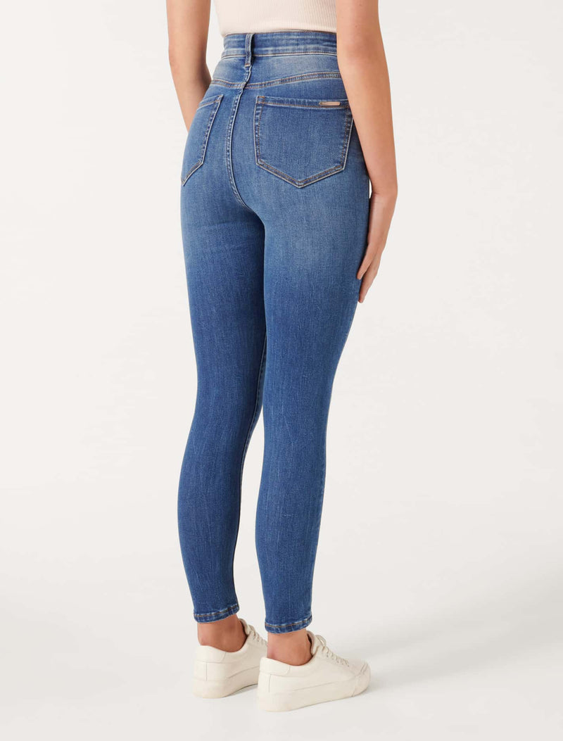 Mila High-Rise Skinny Jeans Forever New