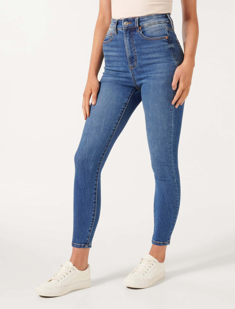 Mila High-Rise Skinny Jeans Forever New