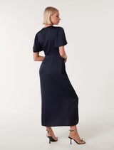 Estelle Flutter Sleeve Midi Dress Forever New