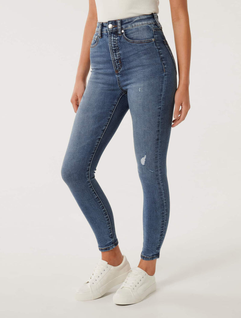 Mila High-Rise Skinny Jeans