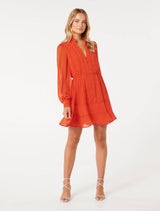 Alyssa Trim Detail Skater Dress Forever New