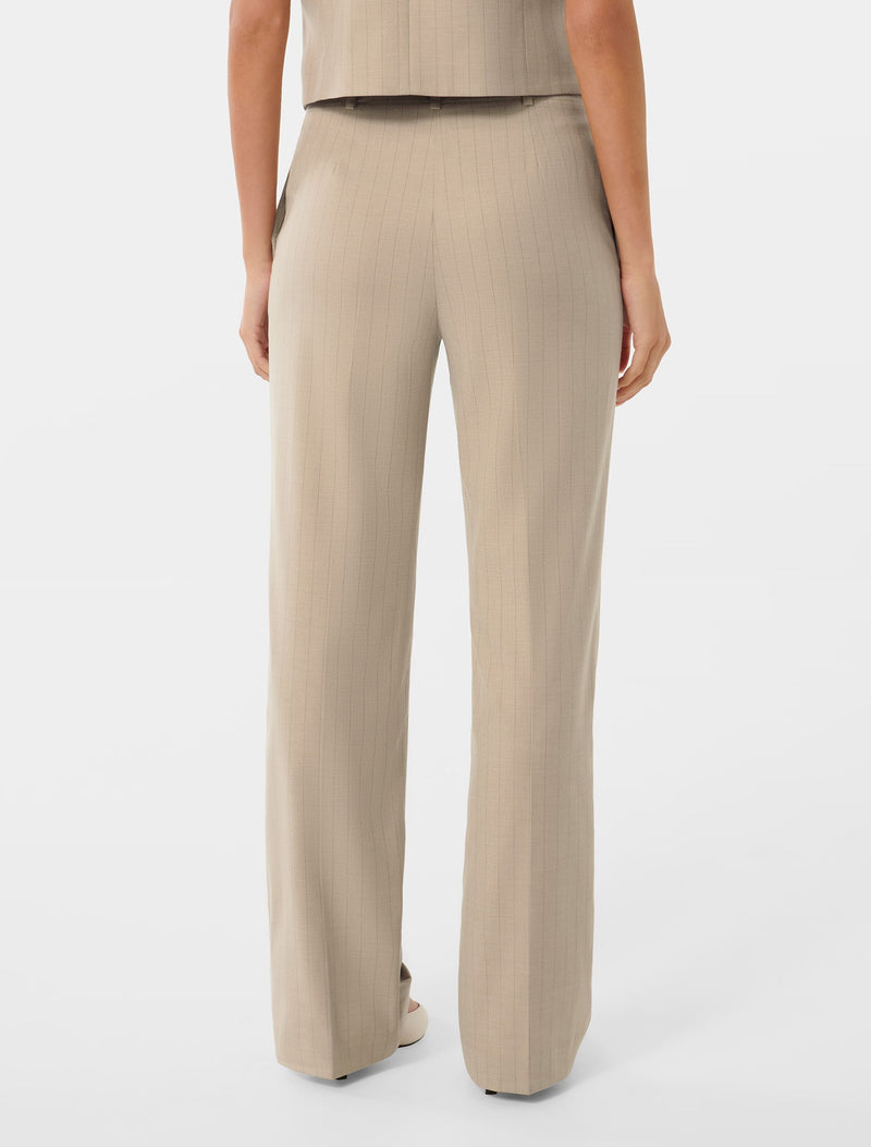 Bonnie Button Straight Leg Pants Forever New