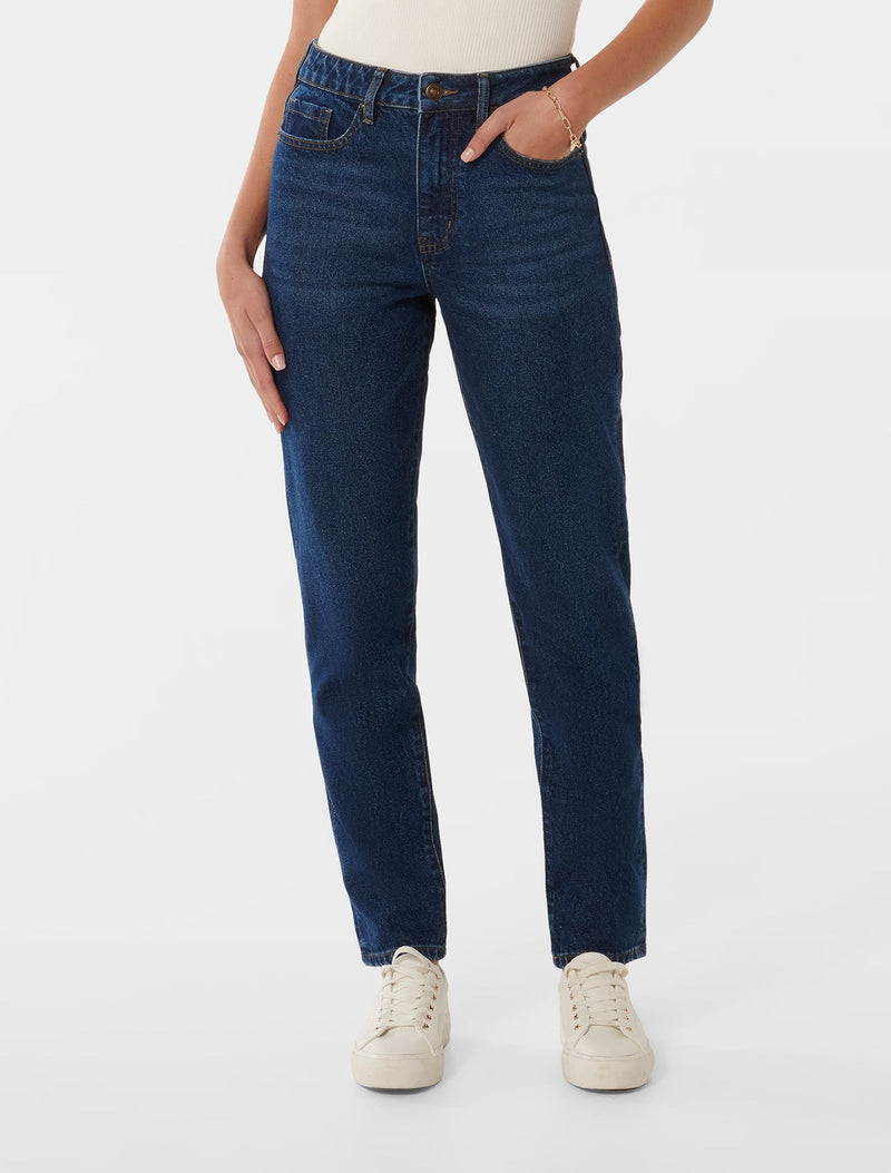 Niki Ankle Straight Leg Jeans Forever New