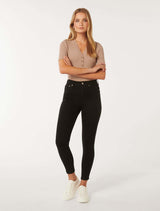 Nala Mid-Rise Skinny Jeans Forever New