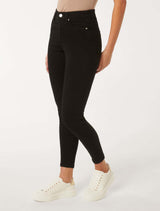 Nala Mid-Rise Skinny Jeans Forever New