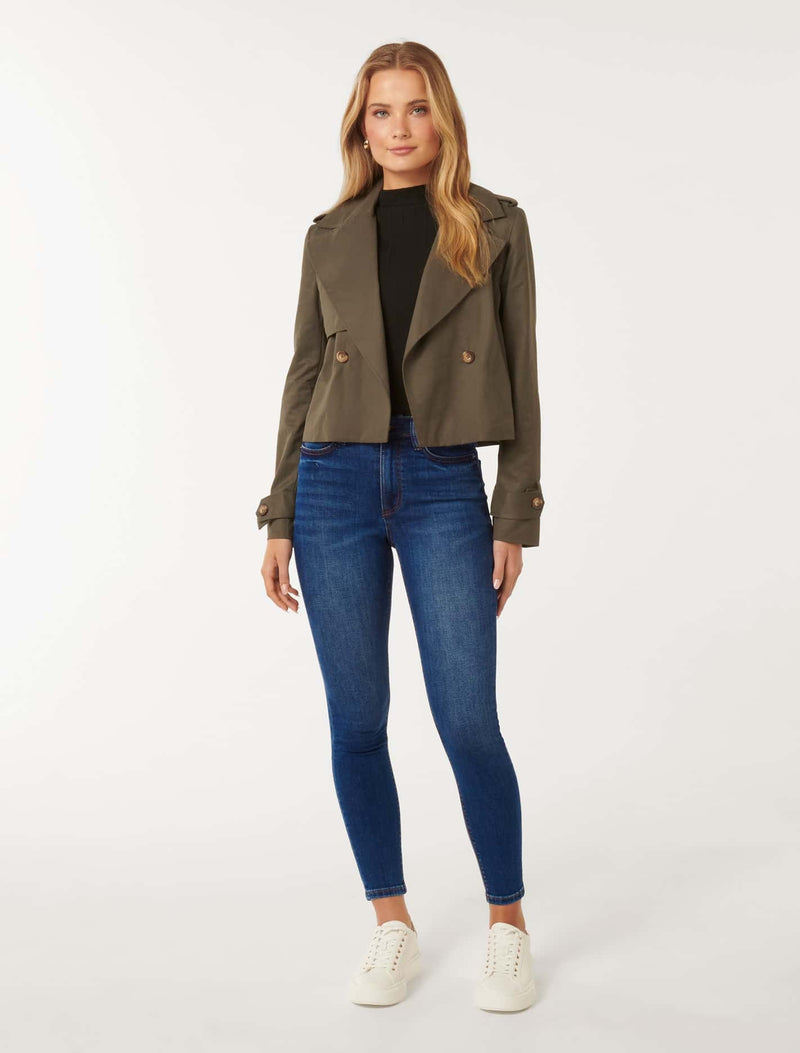 Nala Mid-Rise Skinny Jeans Forever New